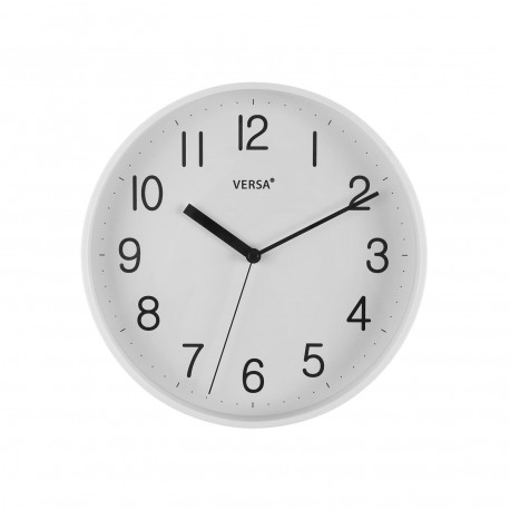 RELOJ PARED BLANCO 25CM
