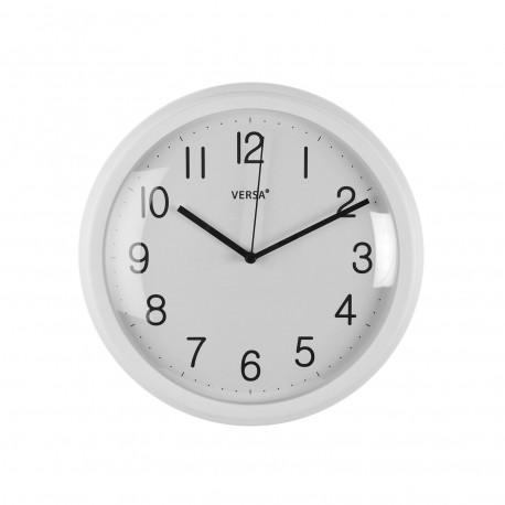 RELOJ PARED BLANCO 26CM