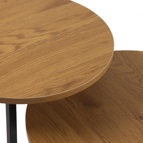 SET MESAS DE CENTRO NIKO BLACK