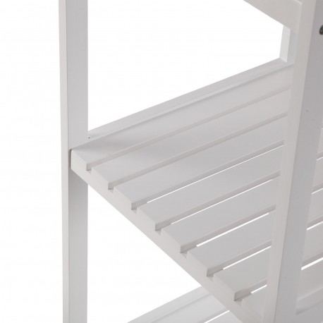 ESTANTERIA 5  BALDAS BLANCA