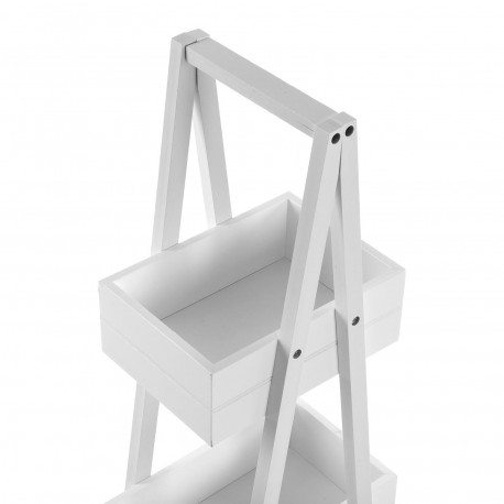 ESTANTERIA 3 BANDEJAS BLANCA