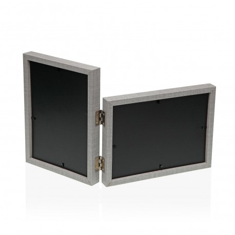 PORTAFOTO DE MADERA MAGY DOBLE 13x18