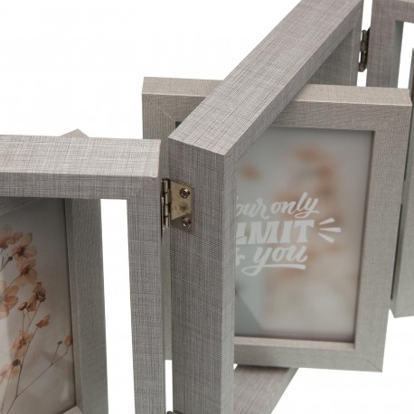 PORTAFOTO DE MADERA MAGY TRIPLE 10x15