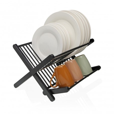 ESCURREPLATOS PLEGABLE NEGRO