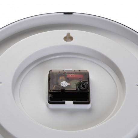 RELOJ PARED NEGRO 30CM