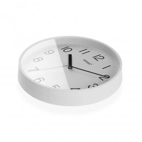 RELOJ PARED BLANCO 25CM