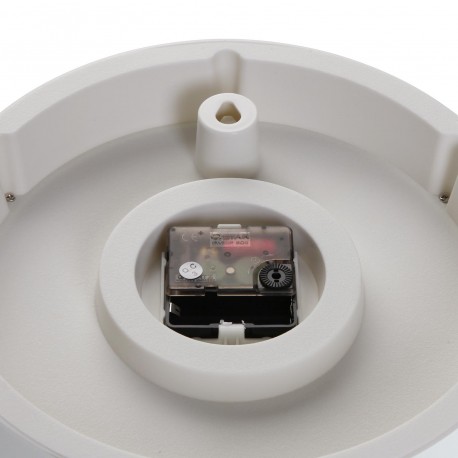 RELOJ PARED BLANCO 26CM