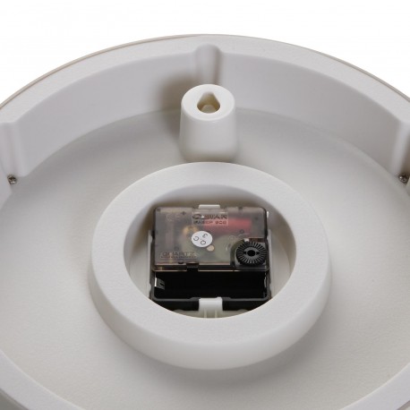 RELOJ PARED GRIS 26CM