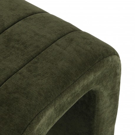 BANCO TAPIZADO VERDE