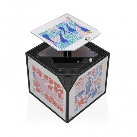 CUBO FOTOS JUNO 10 X 10 NEGRO