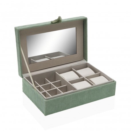 JOYERO DE PANA VERDE CON ESPEJO
