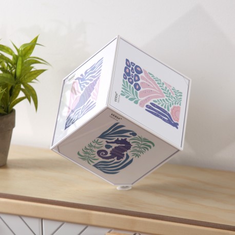 CUBO FOTOS JUNO 15 X 15 BLANCO