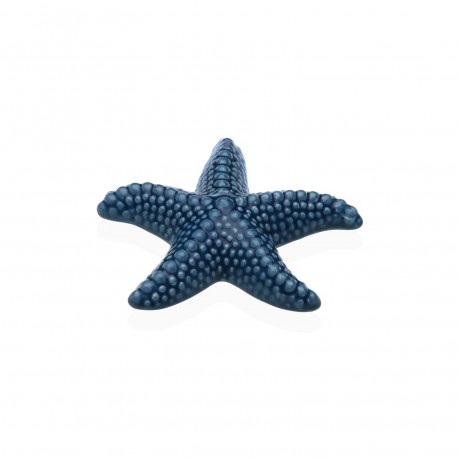 FIGURA CERAMICA ESTRELLA MAR AZUL