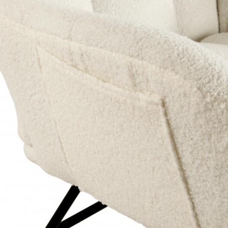 MECEDORA CON REPOSABRAZOS BEIGE