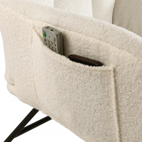 MECEDORA CON REPOSABRAZOS BEIGE