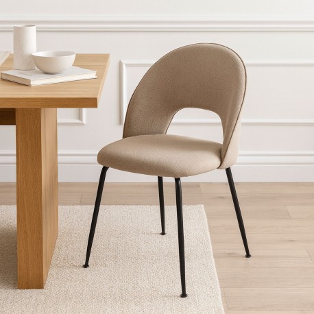 SILLA RIGLOS COLOR BEIGE