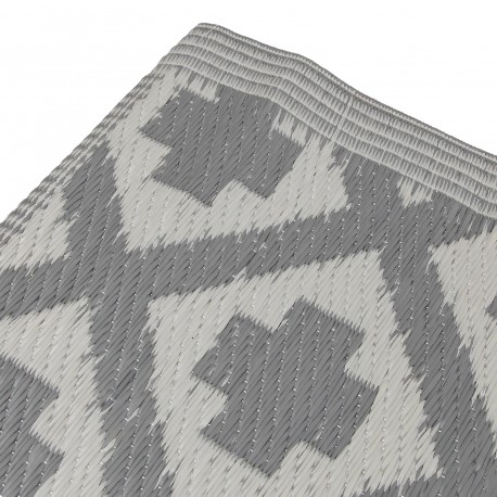 ALFOMBRA PATRÓN ROMBOS ÉTNICO 120X180 CM