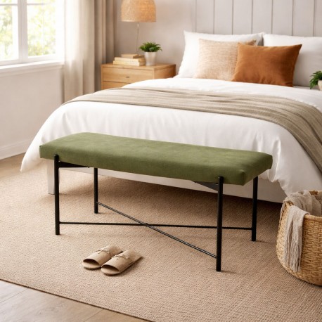 PIE DE CAMA NILO VERDE