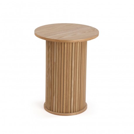 MESA DE CAFE REDONDA PINO