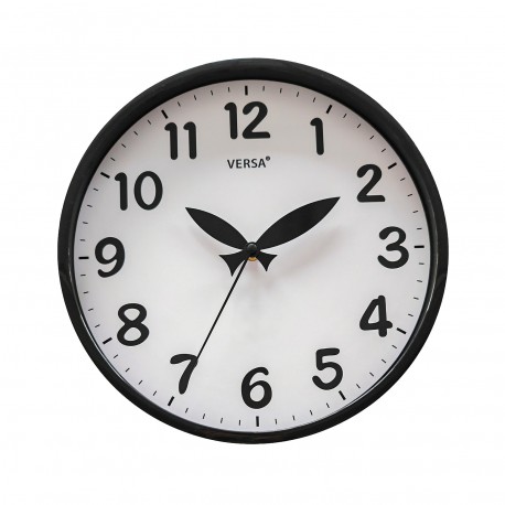 RELOJ COCINA 30 CM ECLIPSE NEGRO