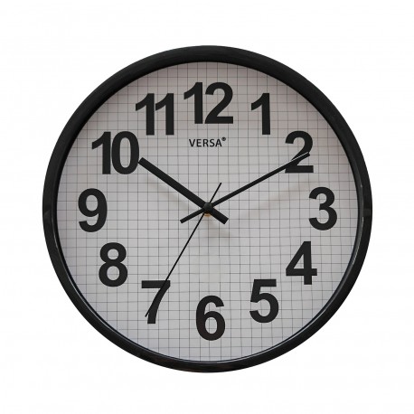 RELOJ COCINA 30 CM ATLAS BLANCO