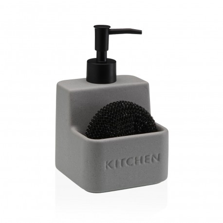 DISPENSADOR ESTROPAJERO "KITCHEN" GRIS