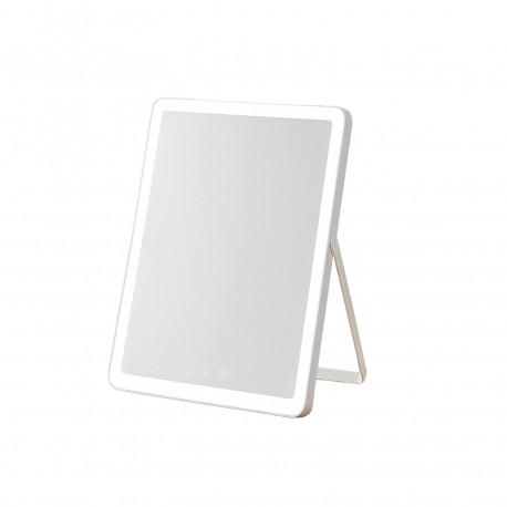 ESPEJO RECTANGULAR LED CON SOPORTE