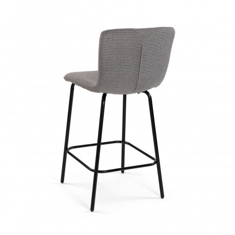 TABURETE GRIS CLARO