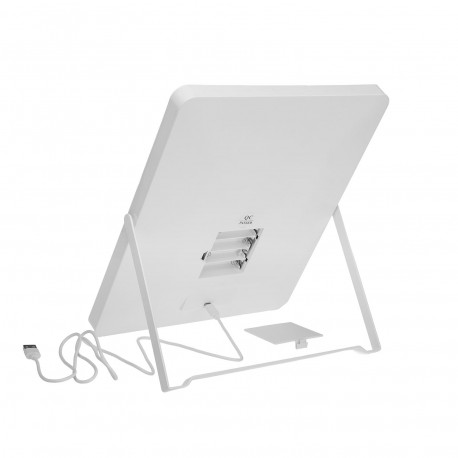 ESPEJO RECTANGULAR LED CON SOPORTE