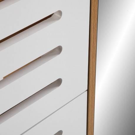 ZAPATERO 3 PUERTAS CON ARMARIO DE ESPEJO