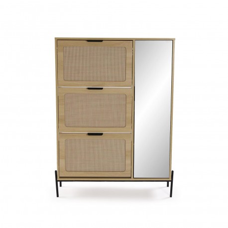 ZAPATERO 3 PUERTAS CON ARMARIO DE ESPEJO