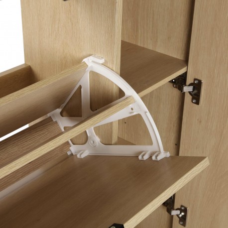 ZAPATERO 3 PUERTAS CON ARMARIO DE ESPEJO