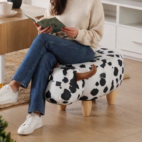 PUFF VACA CON ALMACENAMIENTO