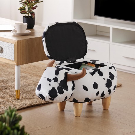 PUFF VACA CON ALMACENAMIENTO