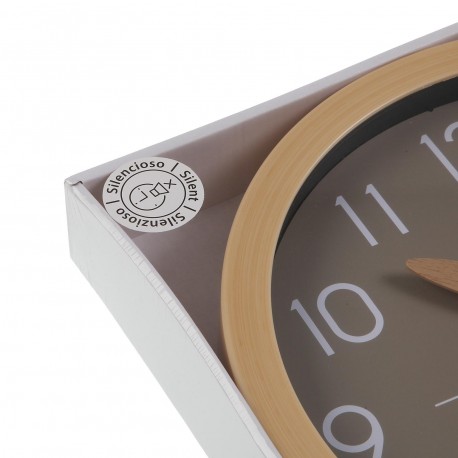 RELOJ DE PARED RAY GRIS 30CM