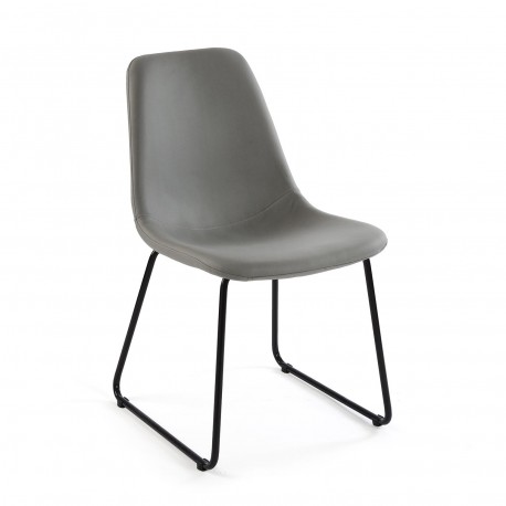 SILLA  GRIS CLARO
