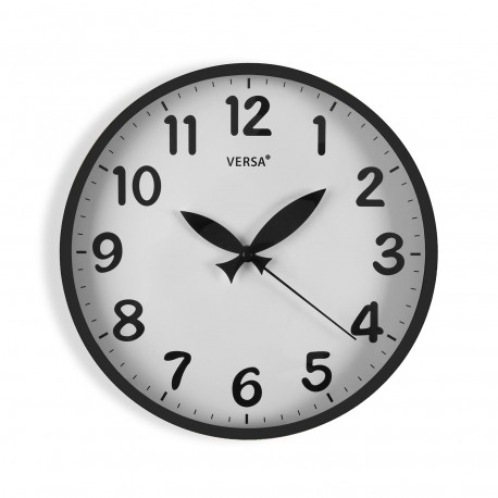 RELOJ COCINA 30 CM ECLIPSE NEGRO
