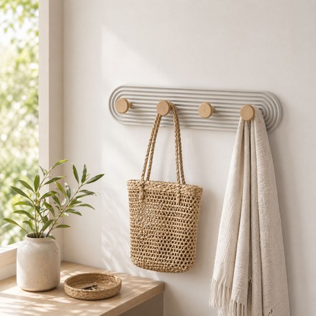 PERCHERO DE PARED