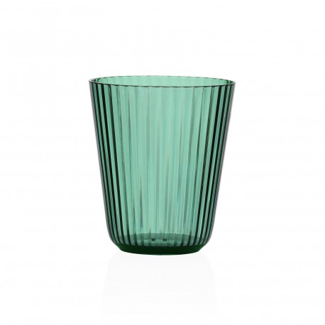 VASO TRANSPARENTE  VERDE 320ML