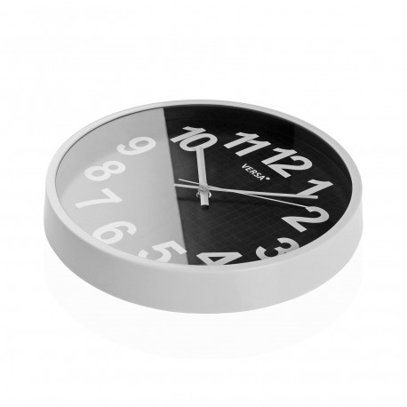 RELOJ COCINA 30 CM ATLAS NEGRO
