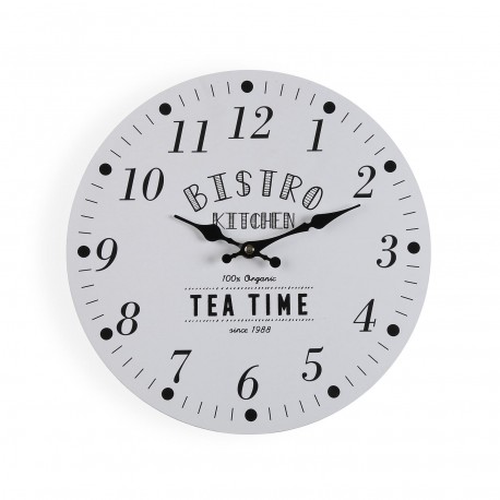 RELOJ DE PARED BISTRO 29CM