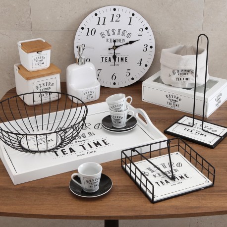 RELOJ DE PARED BISTRO 29CM