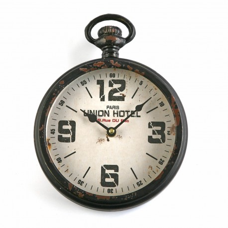 RELOJ DE PARED NEGRO
