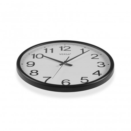 RELOJ PARED GIA NEGRO 26CM