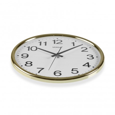 RELOJ PARED GIA DORADO 31CM