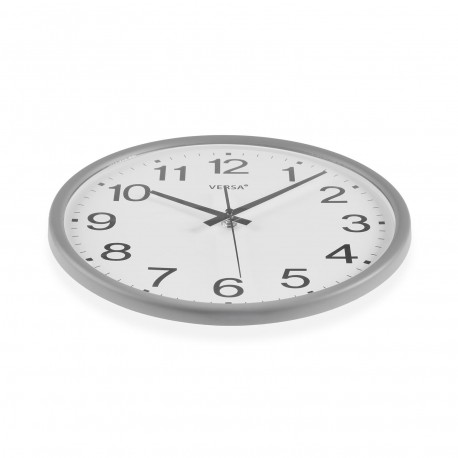 RELOJ PARED GIA GRIS 31CM