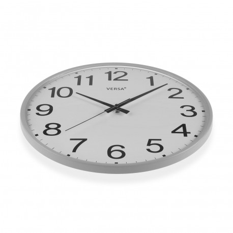 RELOJ PARED GIA GRIS 35CM