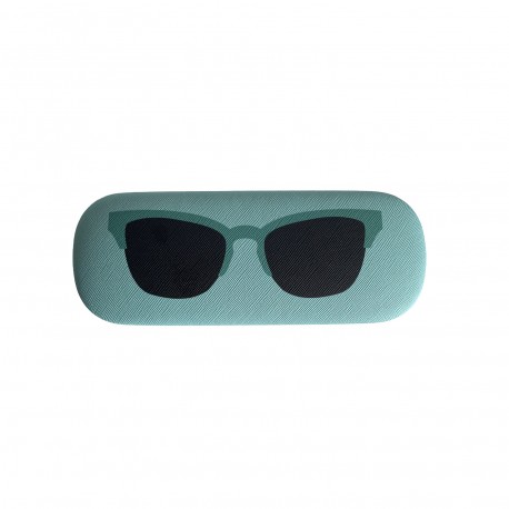 FUNDA GAFAS VERDE