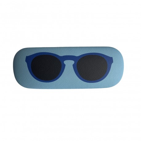 FUNDA GAFAS AZUL