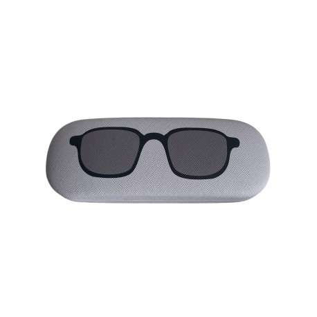 FUNDA GAFAS GRIS